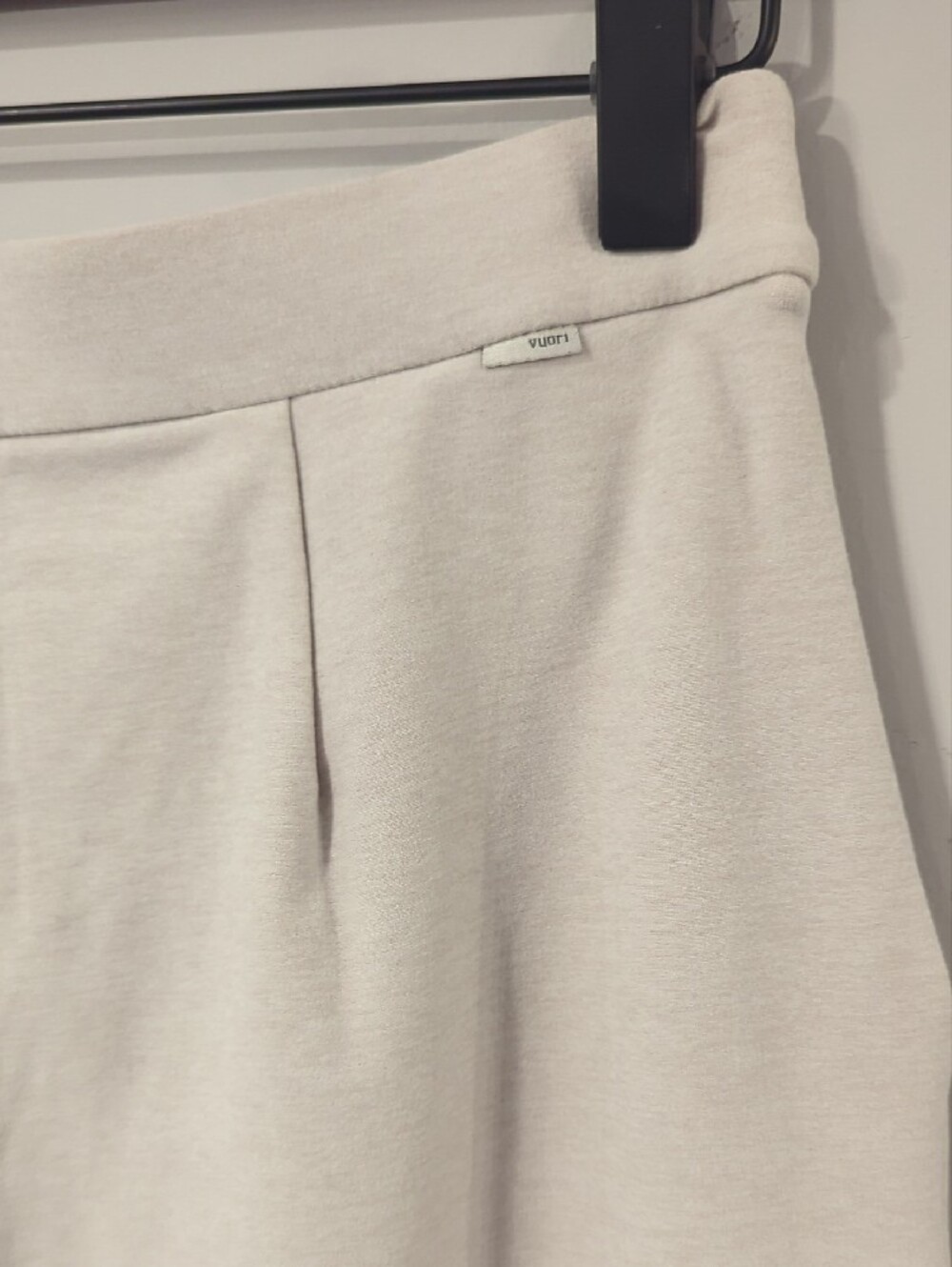 Vuori Elevation Trouser Ecru Heather size Small Wide Leg Pants - Picture 7 of 9